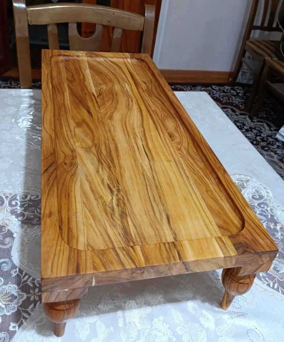 Посуда для подачи мясного ассорти и других блюд из дерево