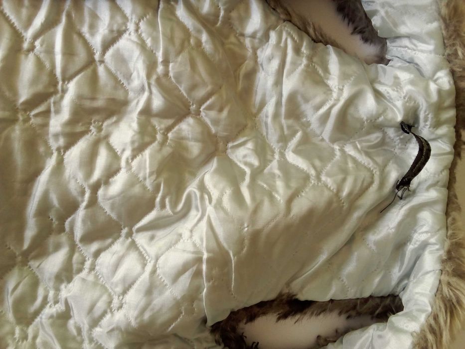 Детско елече с косъм