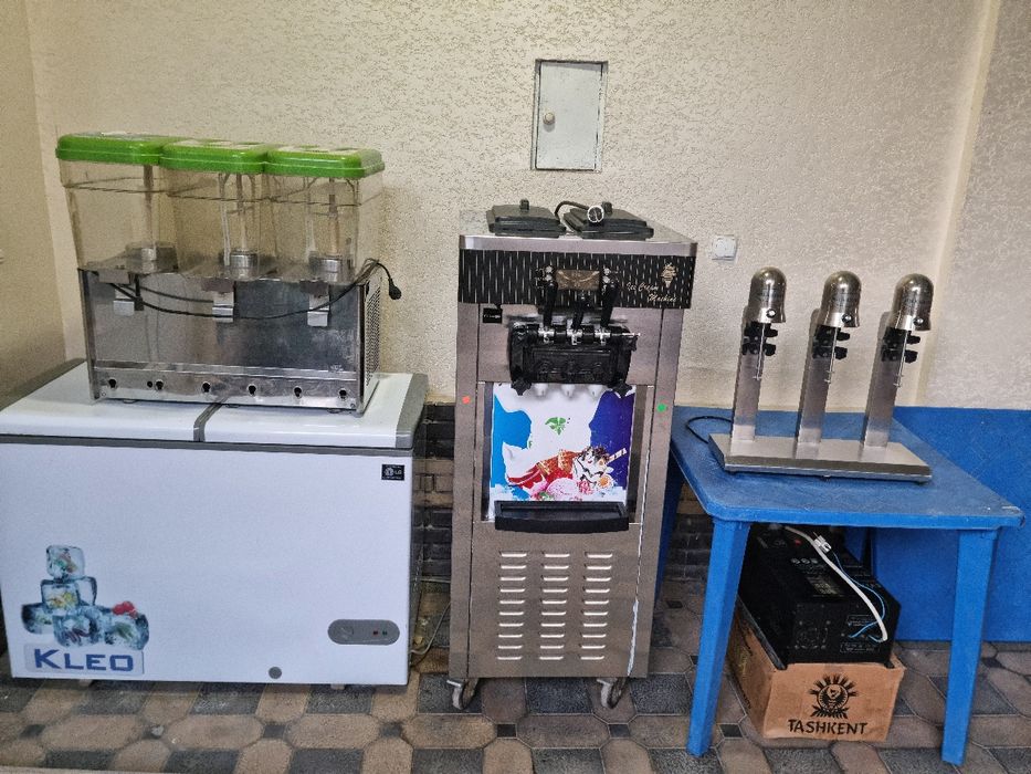 Marojni apparat, kokteyl va so'k apparatlarni. Arendaga beraman