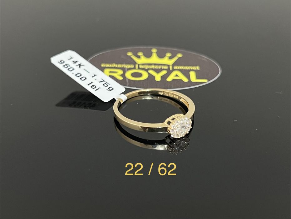 Bijuteria Royal CB : Inel  dama aur 14K  1,75 grame