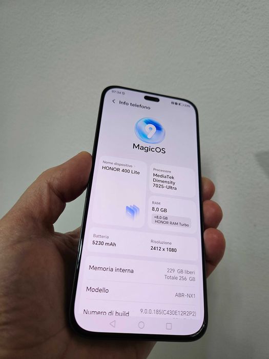 Honor 400 lite 256 gb impecabil Garantie.