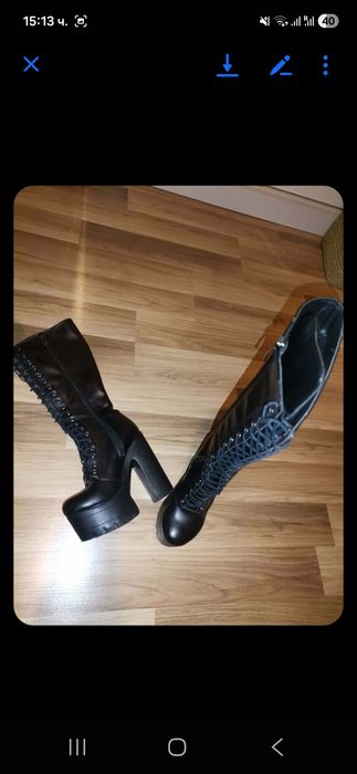 Ботуши чизми 37н