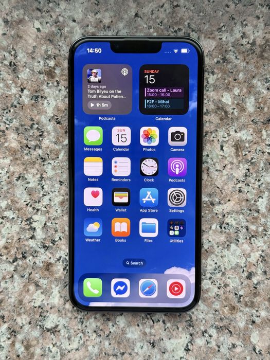 iPhone 13 PRO, Sierra Blue, 256gb Fullbox, Neverlock + husa Pitaka