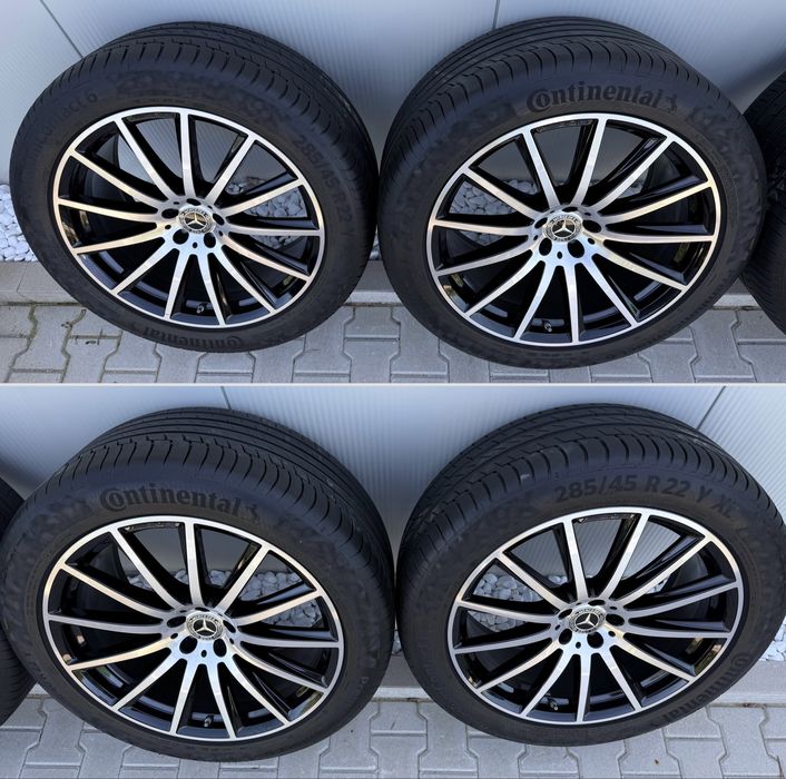 Оригинални джанти Мерцедес ГЛС 63АМГ 22 цола спорт пакет Mercedes GLS 167 63AMG MAYBACH X167 GLS600 ГЛС 450d фейслифт пакет БРАБУС 5Х112 OEM X167 GLS