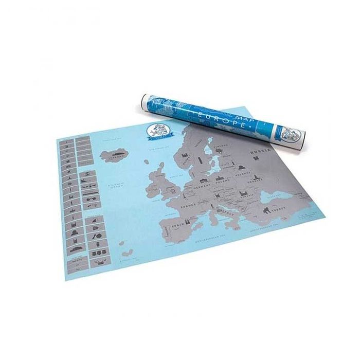 Harta Europei razuibila Am fost acolo cadou inedit calatori