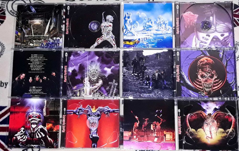 BoxSet Iron Maiden 1980-1993 (15 CD) - Ediție EMI UK - Mint