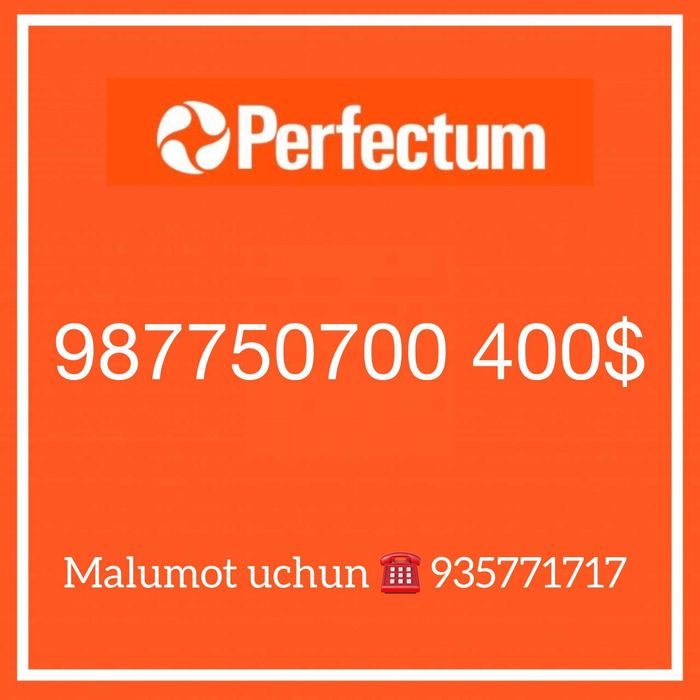 Perfectum chiroyli nomer