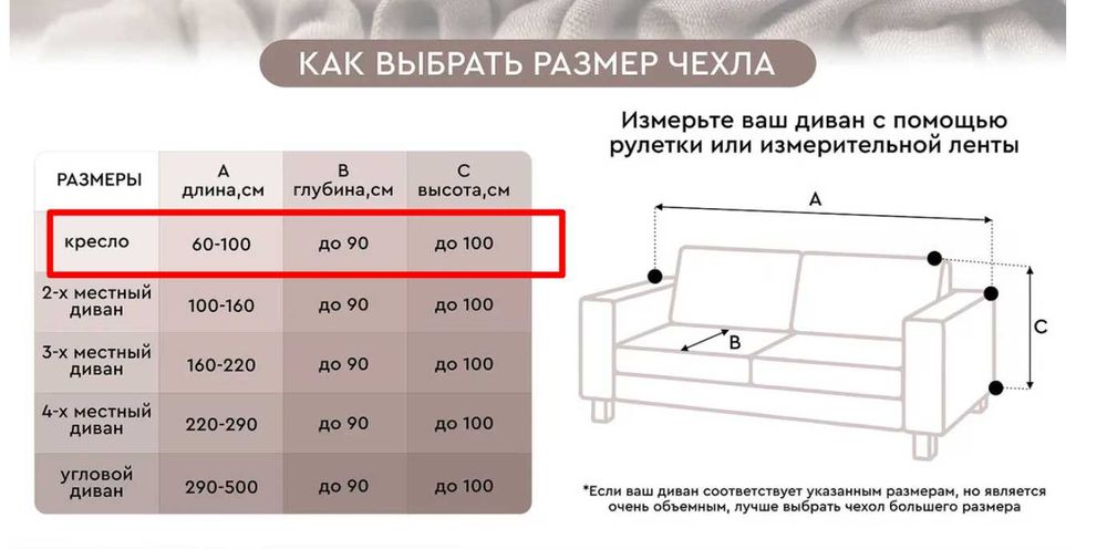 Новый Еврочехол на кресло Poulato Microfibra Blue (Италия)