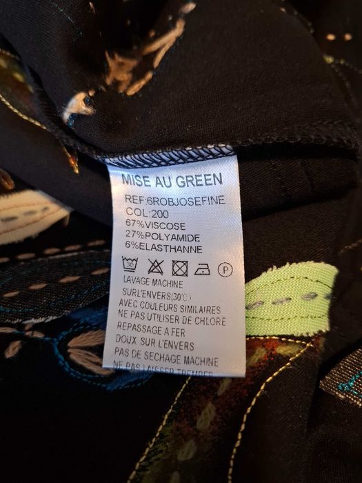 Rochie Mise au green brand premium ecologic vascoza noua cu eticheta