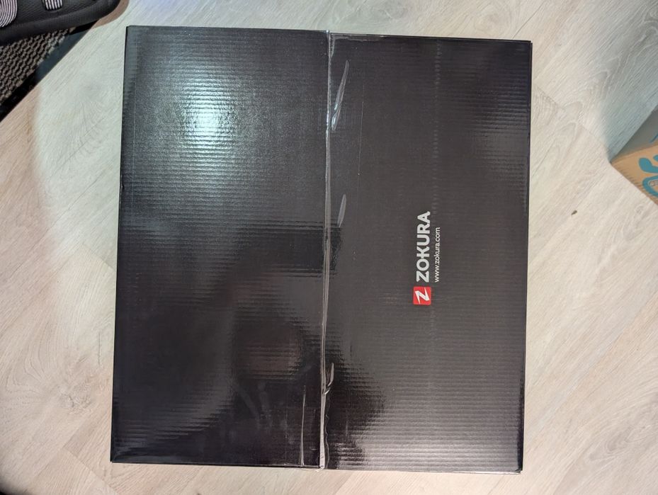 Friteuza dubla cu aer cald, 8 L, 1350+1350 W, Gri inchis - Zokura