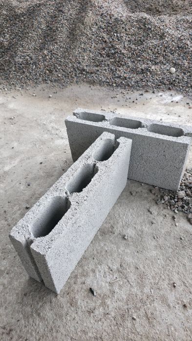 Перегородочные блоки 90×190×390