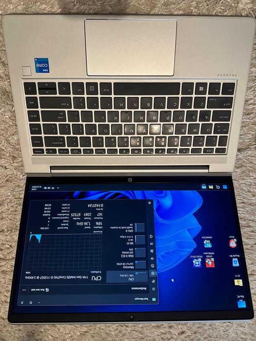 HP ProBook Gen 11 i5 8 i5-1135G7 16 GB Ram 500 GB SSD Baterie Noua