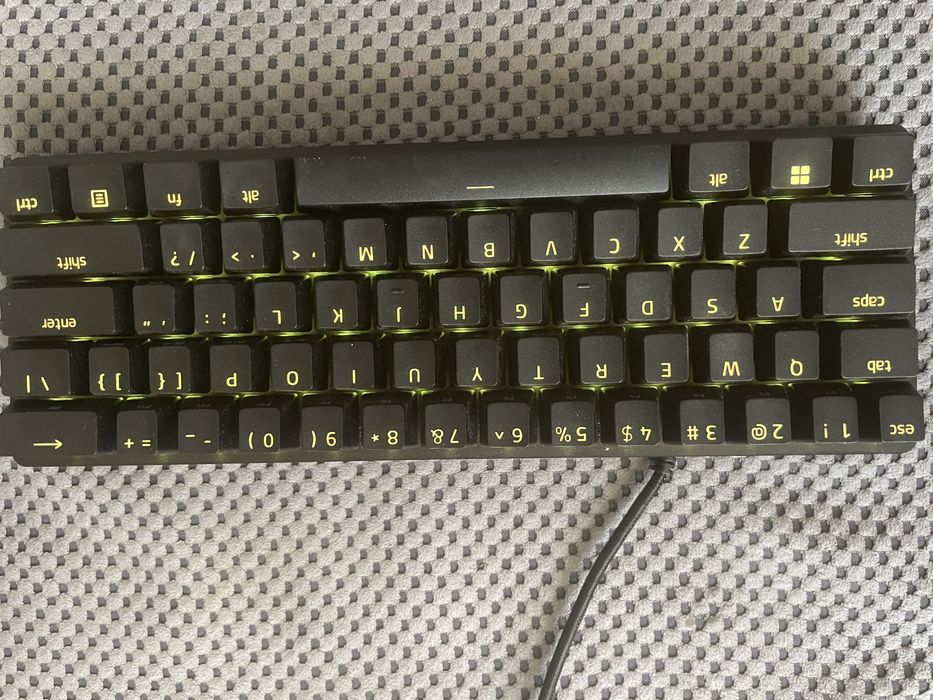 Razer Huntsman Mini Keyboard and Razer cobra мишка и клавиатура