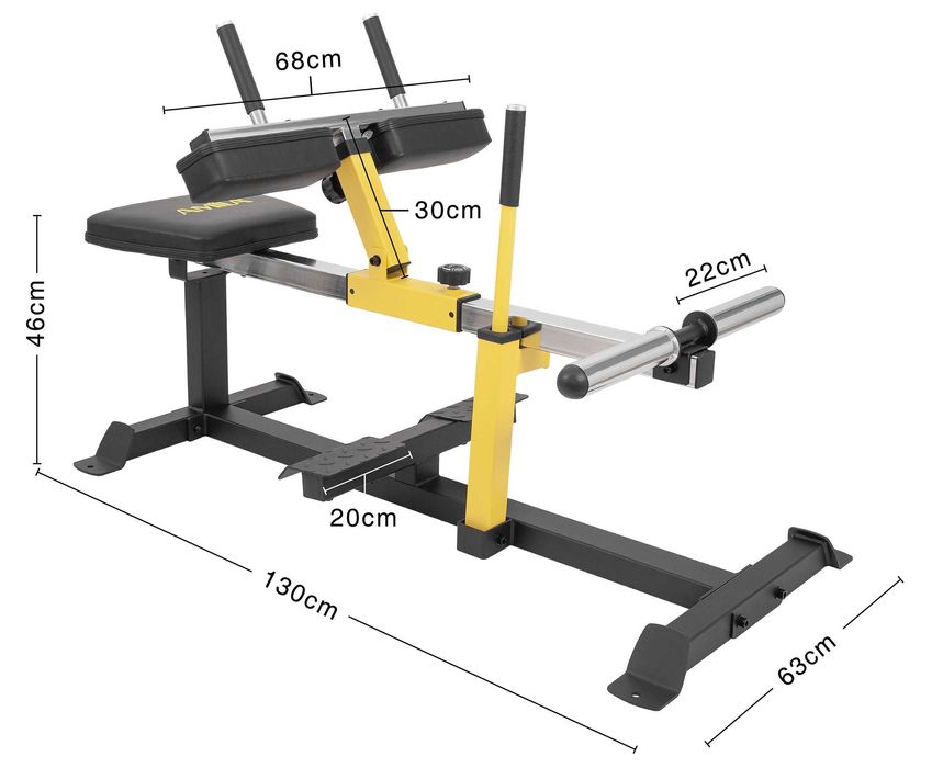 Фитнес Уред за Прасци, Калф Машина, Seated Calf Raise Machine