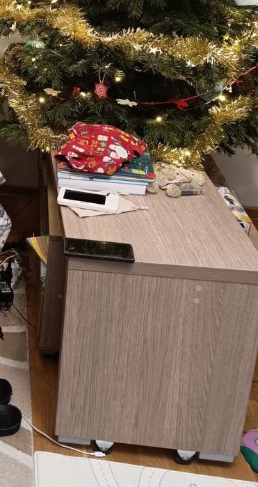 Masă de cafea, modulară, cu sertar încăpător