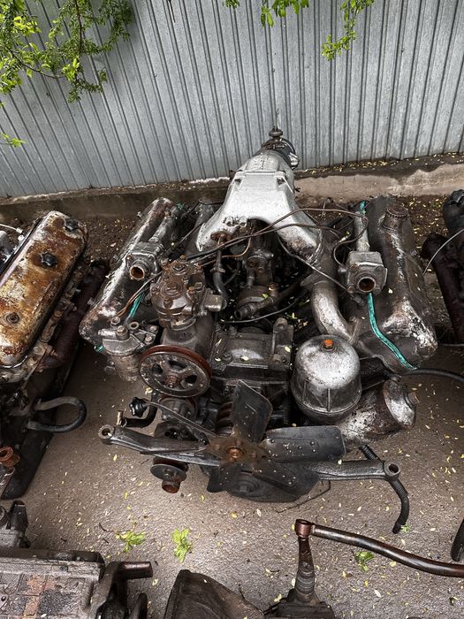 Двигатель МАЗ с кпп комплект