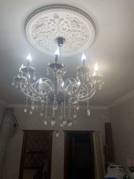 Люстры бу хорошее состояние.  Тяжелые