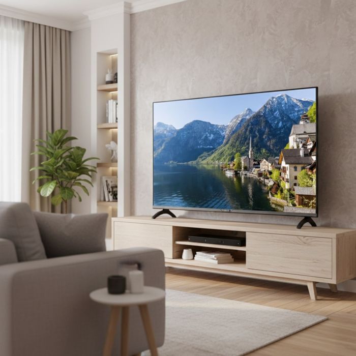 Телевизор Rancore T-50S14 – 50" 4K Smart LED с Android, Wi-Fi и DVB-T2/S2/C