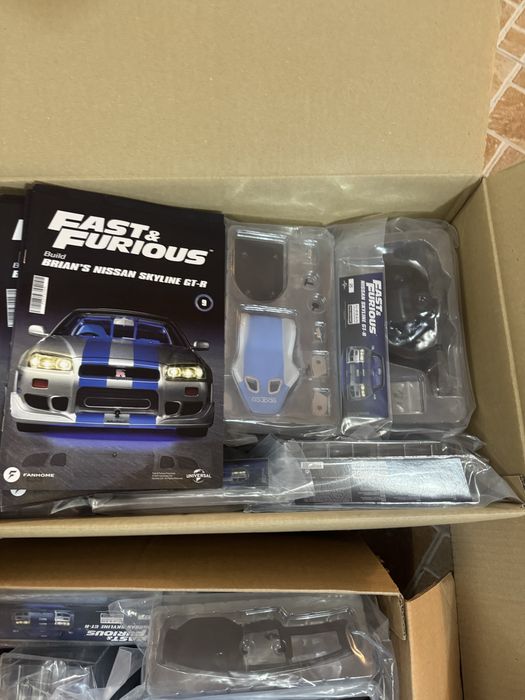 DeAgostini Nissan Skyline R34 GT-R 1:8 Fast and F macheta