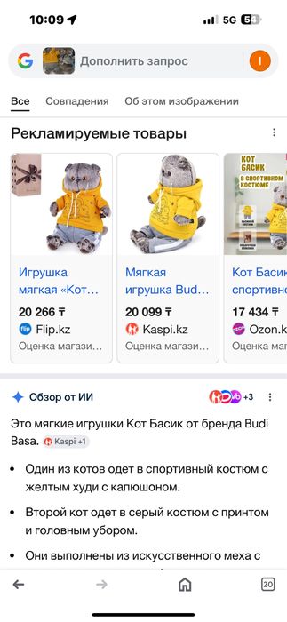 Кот Басик от брэнда Basik&Co