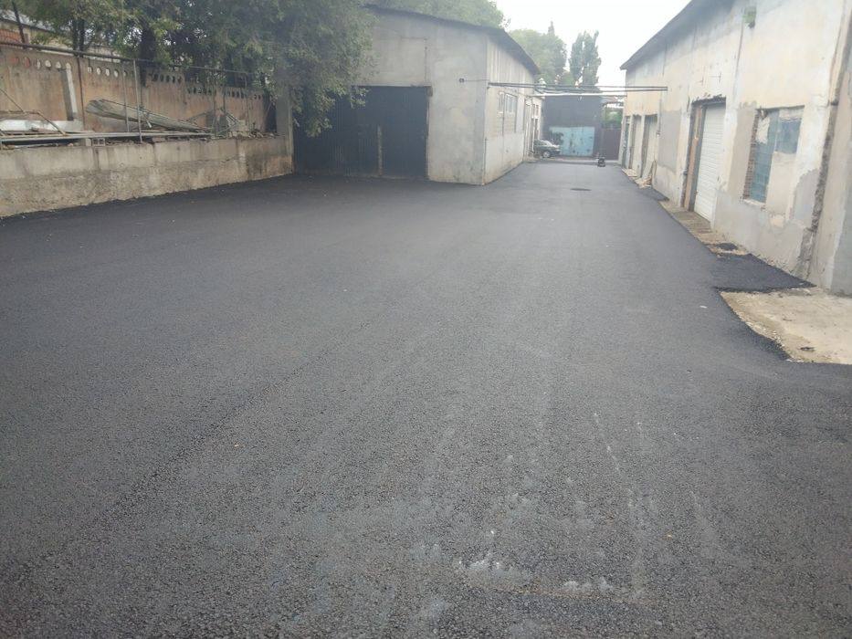 Асфальтирование территории площадок