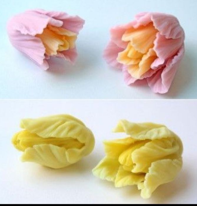 Силиконовая форма Тюльпаны               4 шт