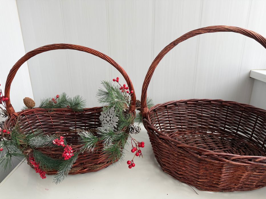 Корзины плетенные