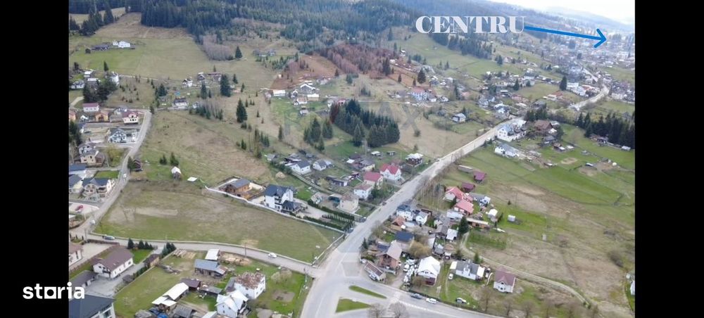 Teren Vatra Dornei / Strada Unirii, suprafața de 1660m.p.