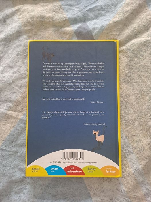 Carte ,,Domnișoara Miau"