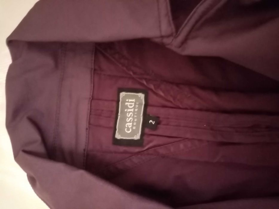 Лилаво късо сако Cassidi