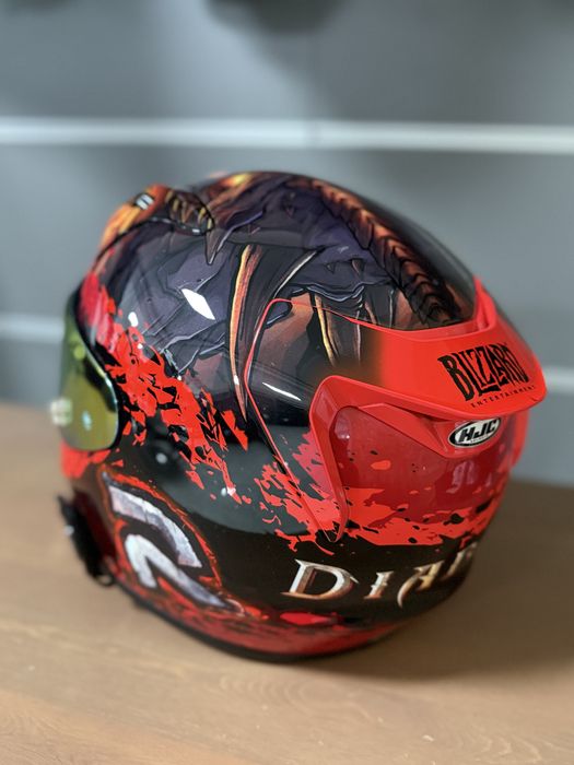 Casca moto Hjc Rpha 12 Diablo Blizzard