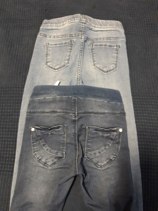 Дънкови клинчета 104/110 ръст  3-4год.