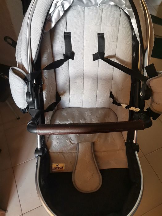 Комбинирана количка BOSTON 3 в 1 сива