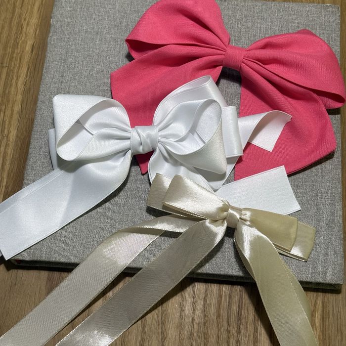 Бантики заколки