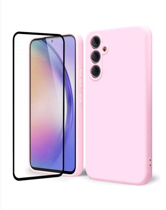 Husa X LEVEL Catifea +Folie Sticla Hard Samsung A06/A05/A04S/A05S/A16