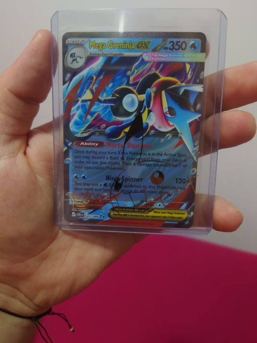 Carte Pokémon Mega Greninja ex 022/086 – Chaos Rising