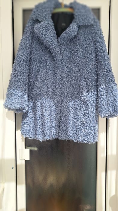 Poncho elegant și jachetă blăniță