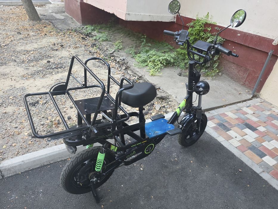 Elektro skuter Evelo — 2 ta akkumulyatorli, holati ideal!