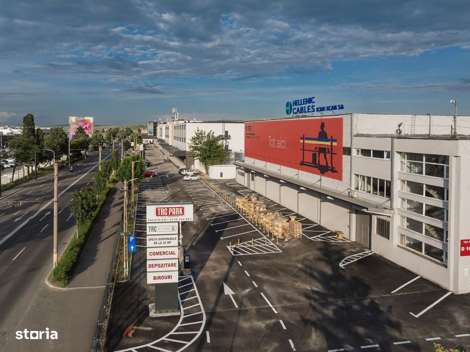 Spațiu Comercial 720 mp – Vizibilitate Maximă – TRC Park Cluj Aeroport