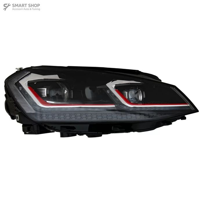 Faruri LED VW Golf 7 VII (2012-2017) Facelift G7.5 GTI Look cu Semnal