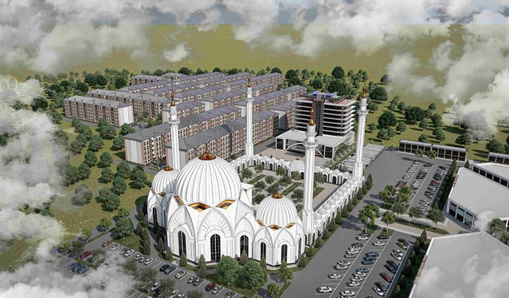 Срочно 1 хона 4-каватда (под ключ) НУР комплекс Янги масжид ёнида