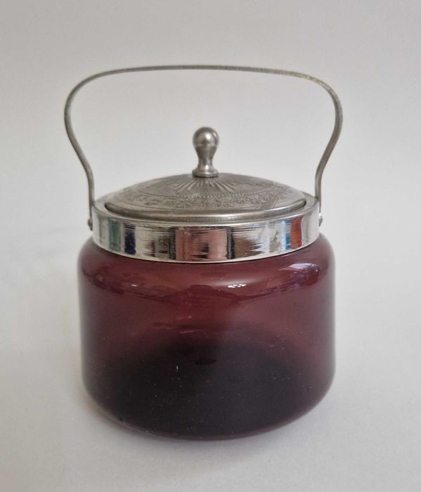 Советская СССР ваза сахарница конфетница цветное стекло