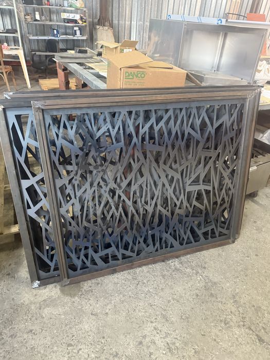 лазерно рязане на огради решетки пана парапети