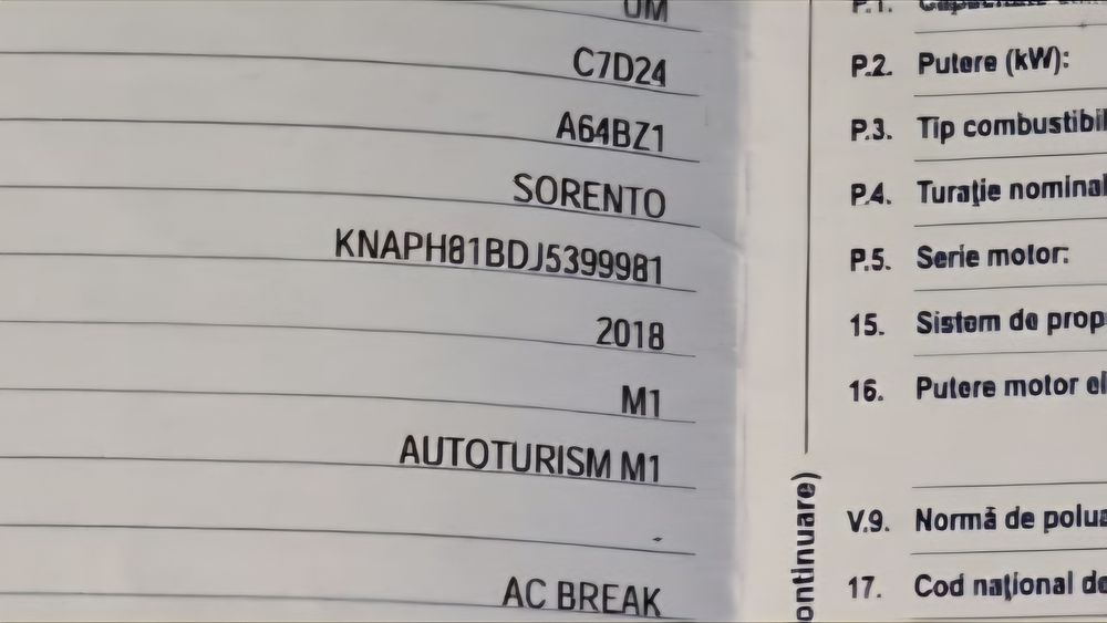 Kia Sorento Platinum 2018 | 2.2 CRDi 200 CP | 7 locuri | AWD | Full op