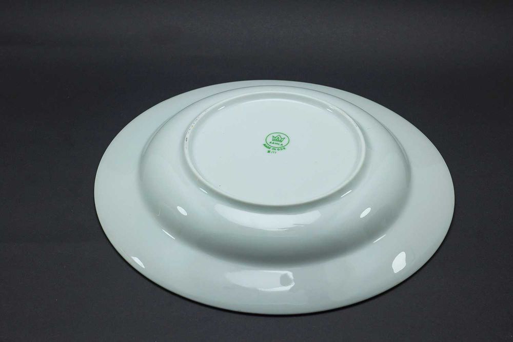 Тарелки "Ветка шиповника", - 6 шт, старая Германия - KAHLA (Кахла)