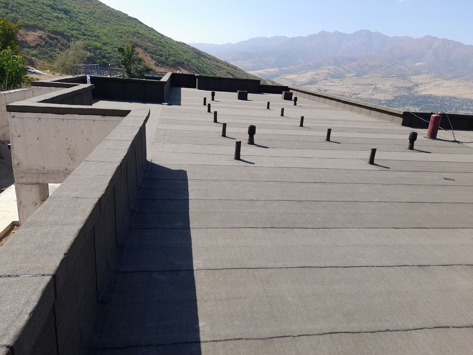 Ремонт крыши/Монтаж мягкой рулонной кровли, гидроизоляция.