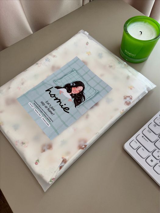 Домашние штаны с милым принтом