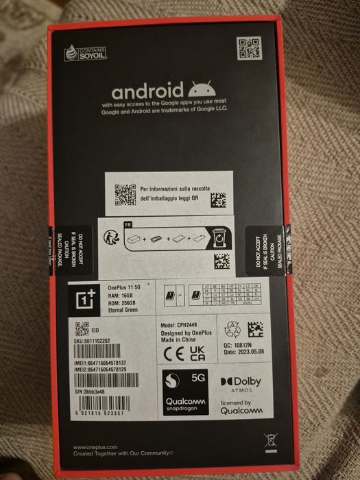 Telefon Oneplus 11 256 Gb