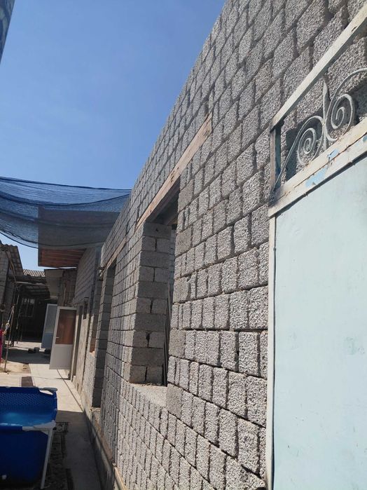 Gish shlakablok teramiz stayashka qilamiz suvoq qilamiz sifatli