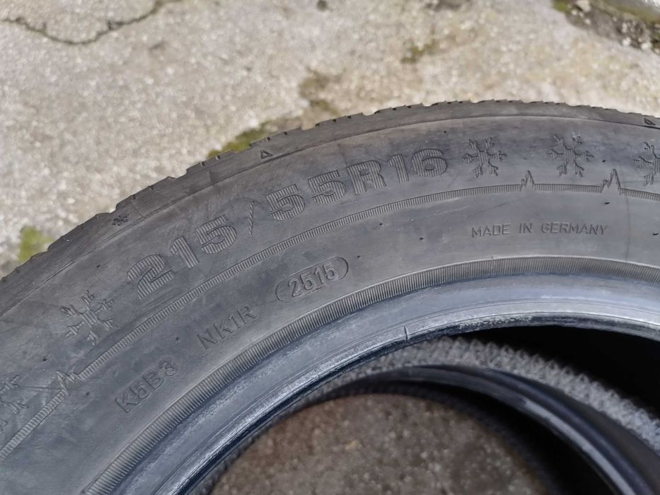 215/55/16 2бр.Dunlop Зимни гуми